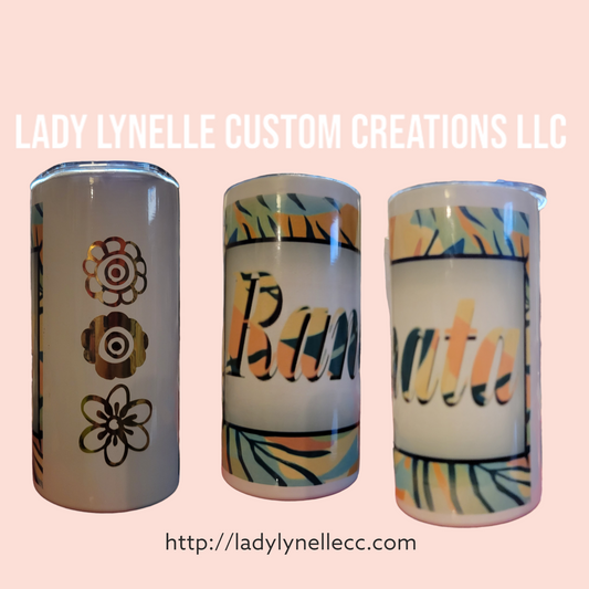 Customizable Skinny Tumbler