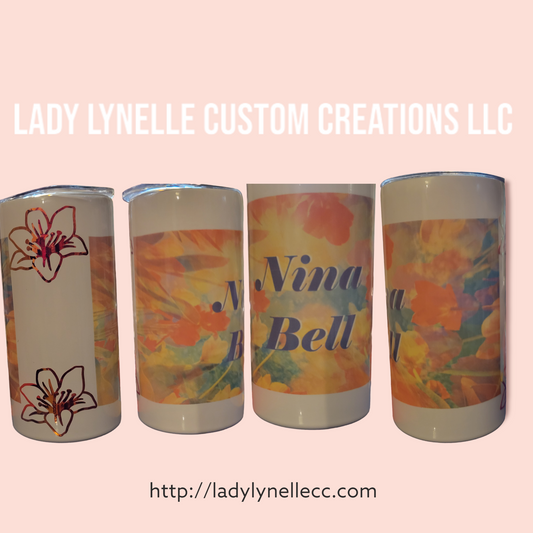 Customizable Skinny Tumbler